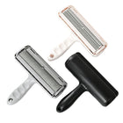 The pet hair roller in white, grey and black